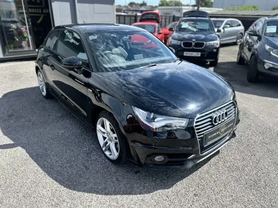 Used Audi A1 S-Line 122 HP (89 kW) 2011 Black Hatchback