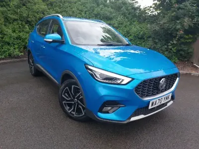 Used MG ZS Exclusive 106 HP (77 kW) 2020 Blue SUV