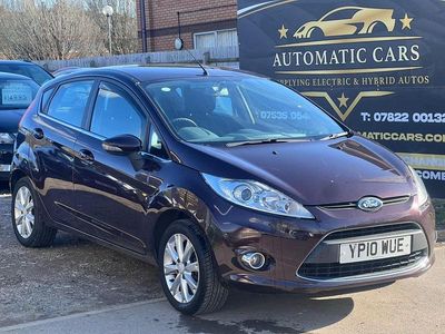 Used Ford Fiesta Zetec 96 HP (70 kW) 2010 Red Hatchback