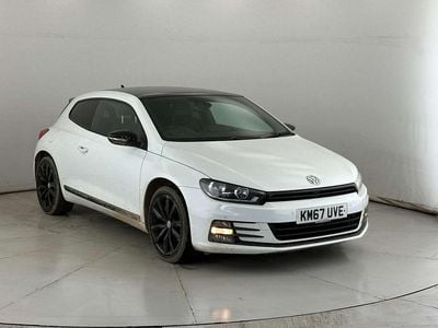 Used VW Scirocco Black Edition 125 HP (91 kW) 2017 White Coupe