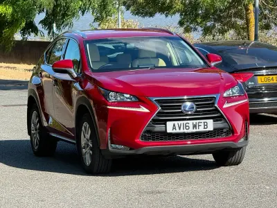 Used Lexus NX300h Luxury Line 197 HP (144 kW) 2016 Red SUV