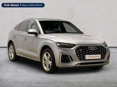 Begagnad Audi Q5 Sportback S-Line 204 HK (150 kW) 2022 Silver SUV