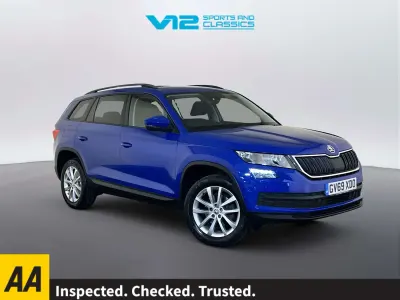 Used Skoda Kodiaq SE 150 HP (110 kW) 2020 Blue SUV