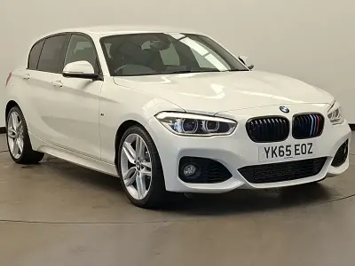 Used BMW 118 M Sport 136 HP (100 kW) 2015 White Hatchback