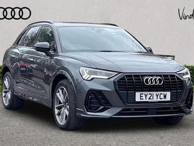 Used Audi Q3 Black Edition 150 HP (110 kW) 2021 Grey SUV