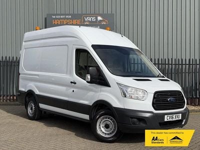 Used Ford Transit 155 HP (114 kW) 2016 White Van