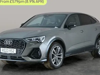 Usado Audi Q3 Sportback Black Edition 245 HP (180 kW) 2023 Cinzento SUV