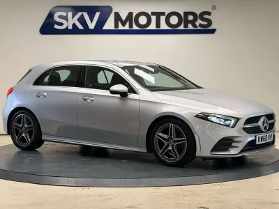 Używany Mercedes A200 AMG Line Premium 163 KM (119 kW) 2018 Srebrny Hatchback