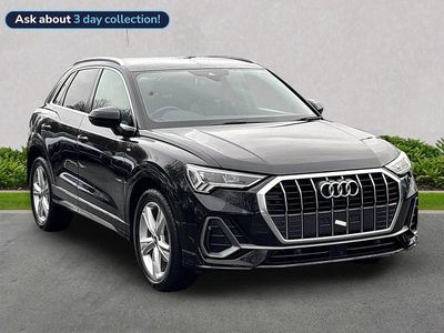 Used Audi Q3 S-Line 150 HP (110 kW) 2022 Black SUV