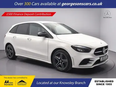 Usado Mercedes B250e AMG line 218 HP (160 kW) 2022 Branco Monovolume