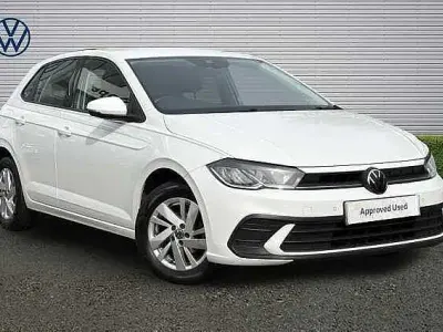 Used VW Polo Life 95 HP (69 kW) 2022 White Hatchback