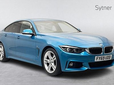 Used BMW 420 Gran Coupé M Sport 190 HP (139 kW) 2019 Blue Coupe