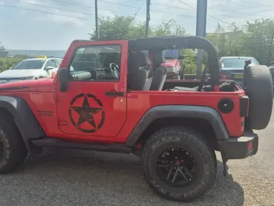 Used Jeep Wrangler Sport 2008 Red SUV
