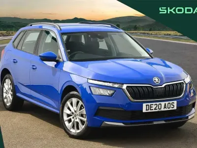 Used Skoda Kamiq SE 94 HP (69 kW) 2020 Energy blue SUV