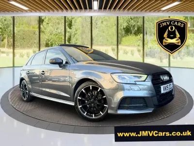 Used Audi A3 Sportback Black Edition 150 HP (110 kW) 2019 Grey Hatchback