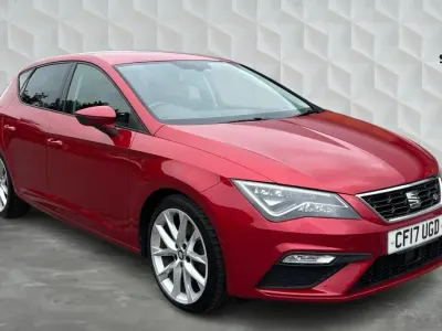 Used Seat Leon FR 184 HP (135 kW) 2017 Red Hatchback
