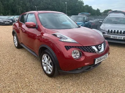 Used Nissan Juke Acenta Premium 2014 Red SUV