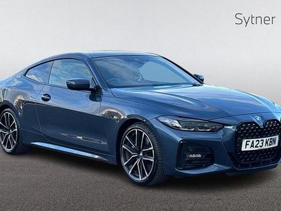 Blue Used 2023 BMW 420 M Sport Coupe | £29,500 (Good price)
