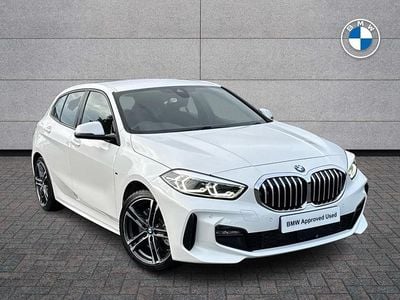 White Used 2022 BMW 120 M Sport Hatchback | £23,490 (Fair price)