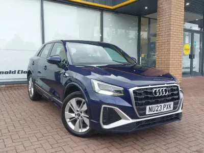 Used Audi Q2 S-Line 150 HP (110 kW) 2023 Blue SUV