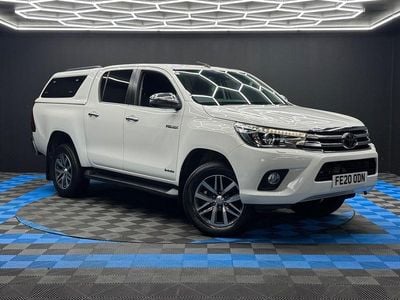 White Used 2020 Toyota HiLux Pickup | £26,990 (Expensive)