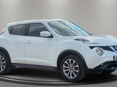 Used Nissan Juke Acenta Premium 2015 White SUV