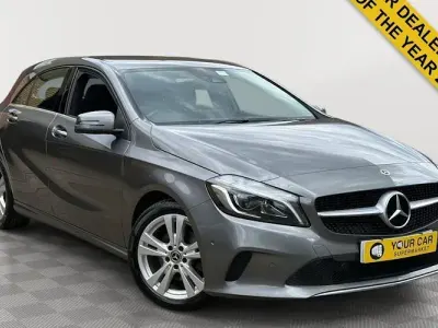 Używany Mercedes A200 Premium 136 KM (100 kW) 2017 Szary Hatchback