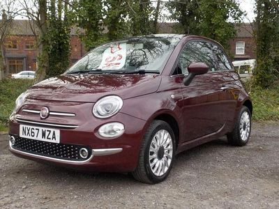Used Fiat 500 Lounge 69 HP (50 kW) 2016 Black/red Hatchback