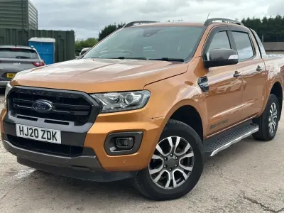 Used Ford Ranger Wildtrack 210 HP (154 kW) 2020 Orange Pickup