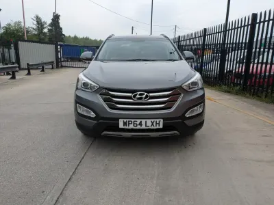 Używany Hyundai Santa Fe Premium 2014 Srebrny SUV