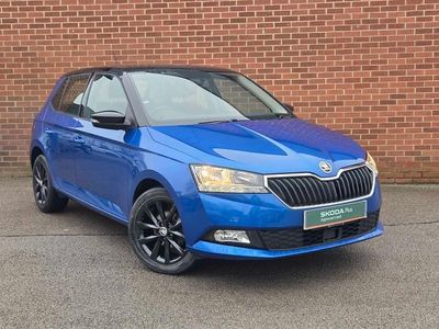 Used Skoda Fabia Colour Edition 70 HP (51 kW) 2021 Blue Hatchback