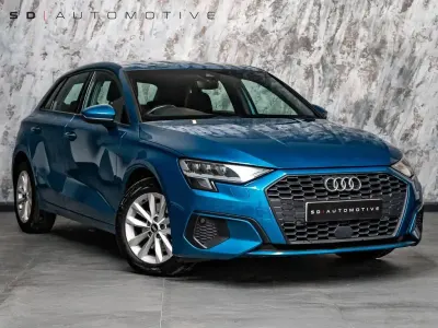Used Audi A3 Sportback Business 116 HP (85 kW) 2021 Blue Hatchback