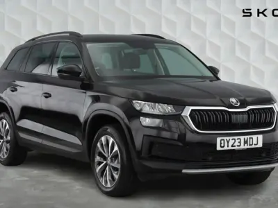 Used Skoda Kodiaq SE Drive 150 HP (110 kW) 2023 Black magic pearl effect SUV