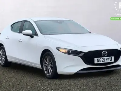 Used Mazda 3 122 HP (89 kW) 2021 White Hatchback