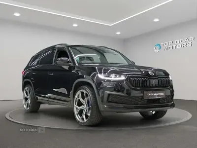 Used Skoda Kodiaq SportLine 150 HP (110 kW) 2023 Black SUV