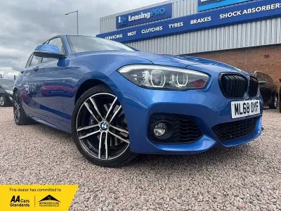 Used BMW 118 M Sport 2018 Estoril blue Hatchback