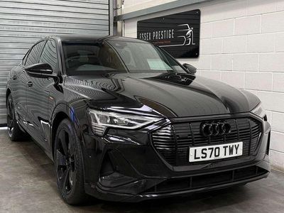 Black Used 2020 Audi e-tron S-Line SUV | £23,489 (Fair price)