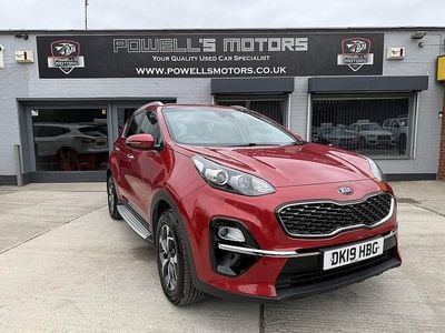 Used Kia Sportage 130 HP (95 kW) 2019 Red SUV