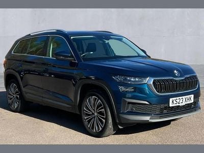 Used Skoda Kodiaq SE L Executive 150 HP (110 kW) 2023 Blue SUV