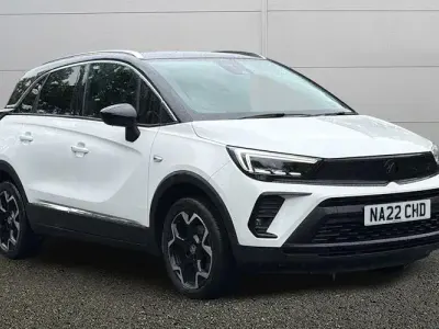 Used Vauxhall Crossland Ultimate 131 HP (96 kW) 2021 White SUV
