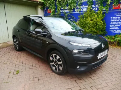 Used Citroën C4 Cactus Flair 110 HP (80 kW) 2018 Black Hatchback