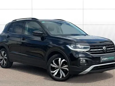 Used VW T-Cross Black Edition 110 HP (80 kW) 2023 Black SUV