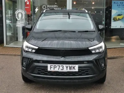 Used Vauxhall Crossland Ultimate 128 HP (94 kW) 2023 Black SUV