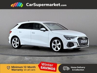 White Used 2023 Audi A3 S-Line Hatchback | £21,697 (Fair price)