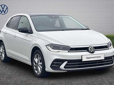 Used VW Polo Style 95 HP (69 kW) 2023 White Hatchback