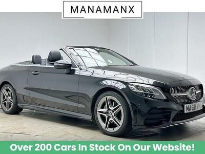 Black Used 2018 Mercedes C200 AMG line Cabriolet | £16,790 (Good price)