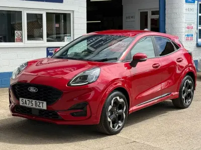Nowe Ford Puma ST-Line X 125 KM (91 kW) 2025 Czerwony SUV