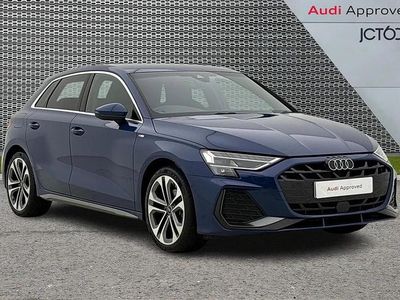 Used Audi A3 S-Line 147 HP (108 kW) 2025 Blue Hatchback
