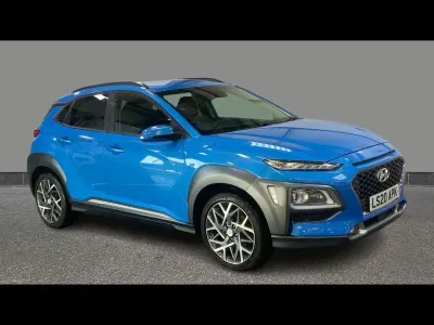 Used Hyundai Kona Premium SE 141 HP (103 kW) 2020 Blue SUV