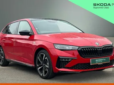 New Skoda Scala Monte Carlo 116 HP (85 kW) 2026 Velvet red metallic Hatchback